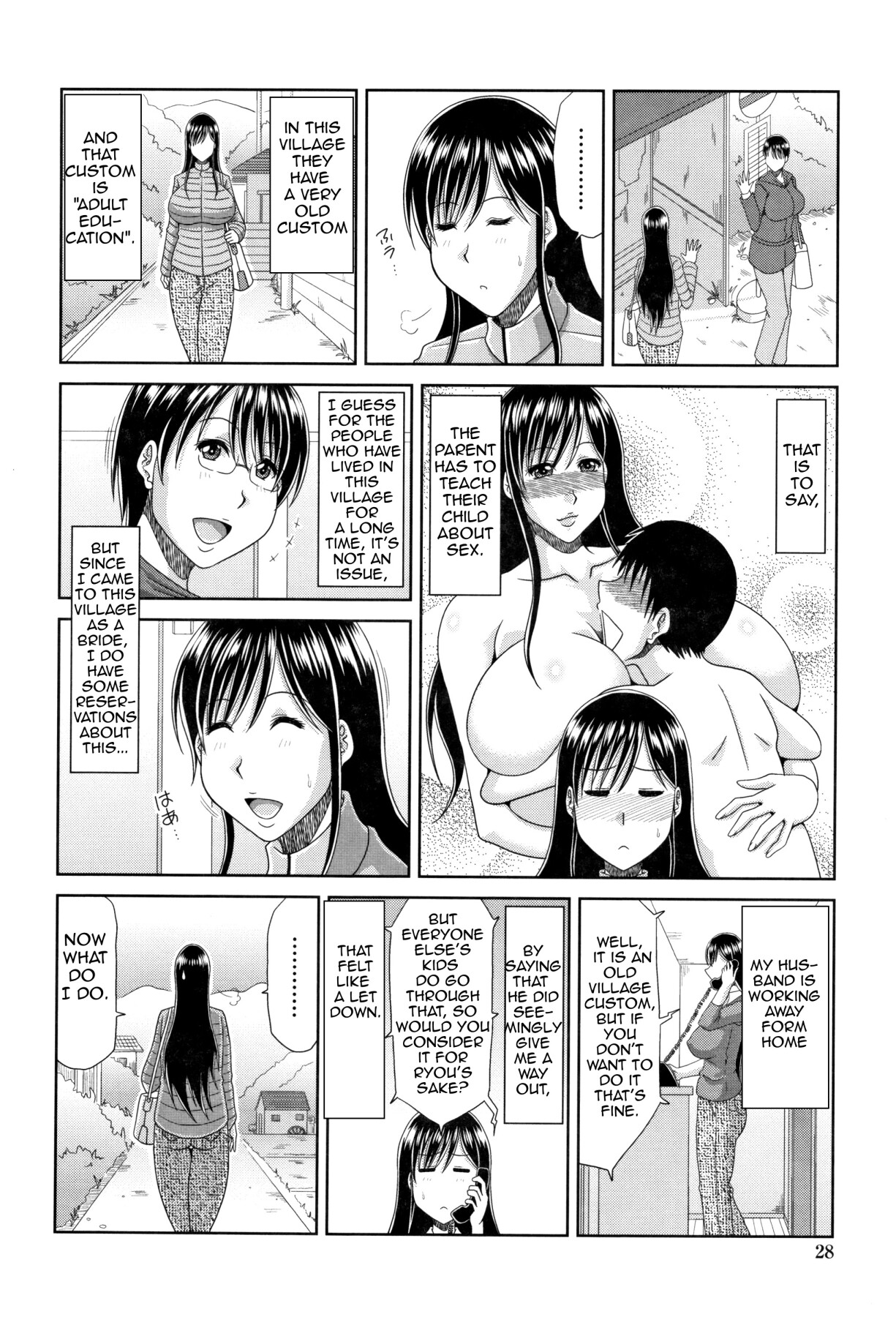 Hentai Manga Comic-Mother's Sex Lesson-Read-29